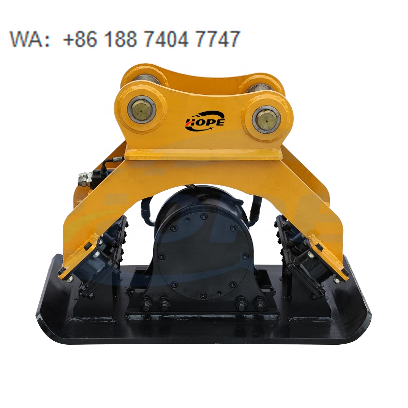 Plate Compactor Vibrator - 5-9 Tonluk Ekskavatörler için Debriyajlı Platformlu