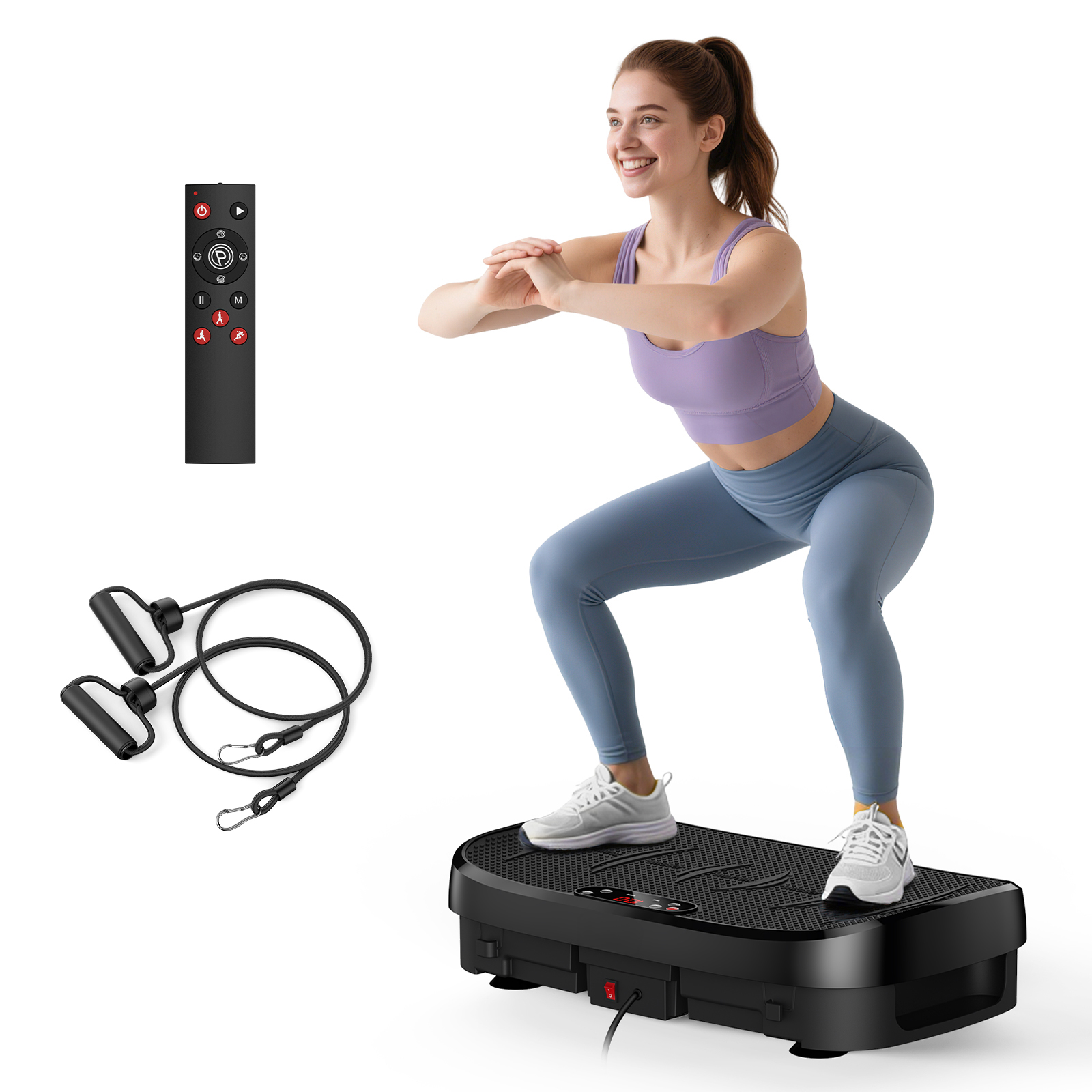 Plate Compactor Vibrator - Titreşimli Plaka Yağ Yakıcı Fitness Platformu