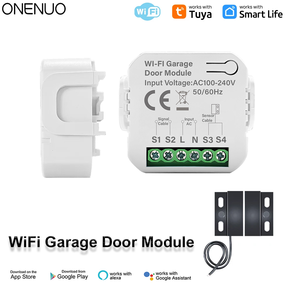 Heavy Equipment Garage - Akıllı Tuya WiFi Garaj Kapısı Anahtarı