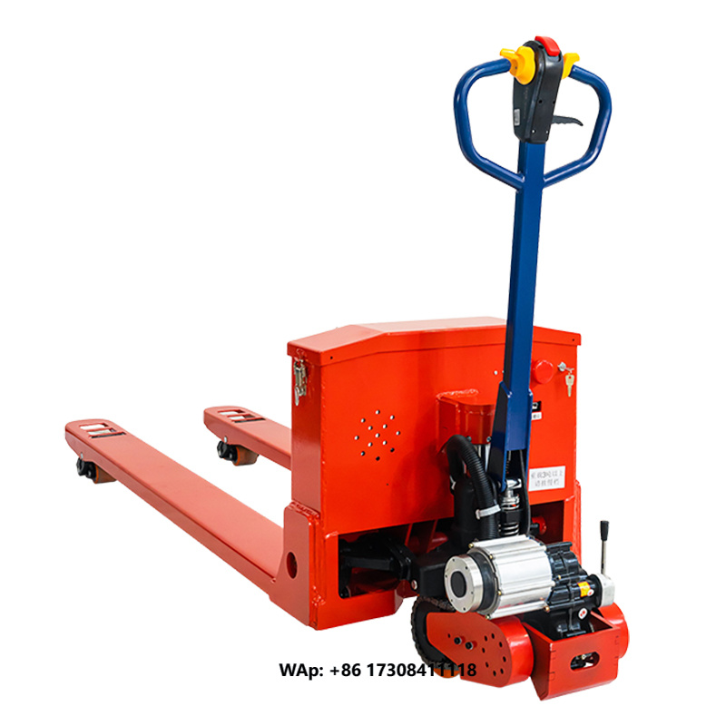 Hand Pallet Truck - 10 Tonluk Yarı Elektrikli Transpalet, Yarı