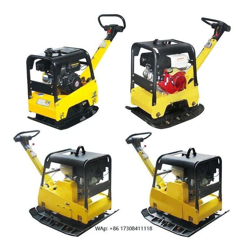 Plate Compactor Vibrator - El Tipi Ters Çalıştırılabilir Toprak Sıkıştırma