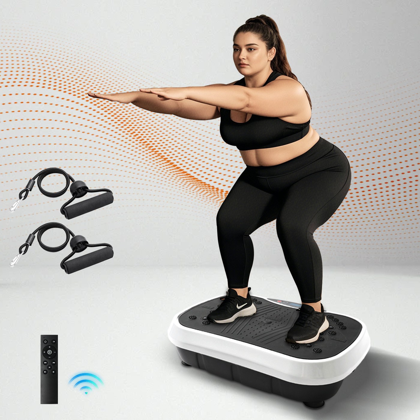 Plate Compactor Vibrator - Titreşimli Plaka Egzersiz Aleti Taşınabilir Yağ