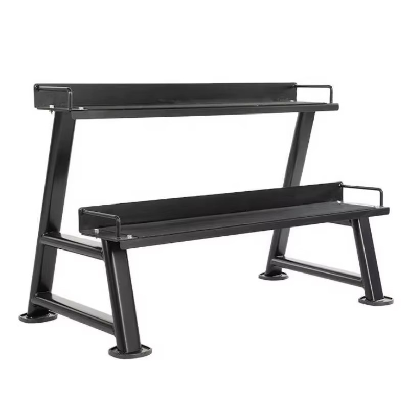 Heavy Equipment Paint - Kombine Dambıl ve Kettlebell Depolama Rafı,