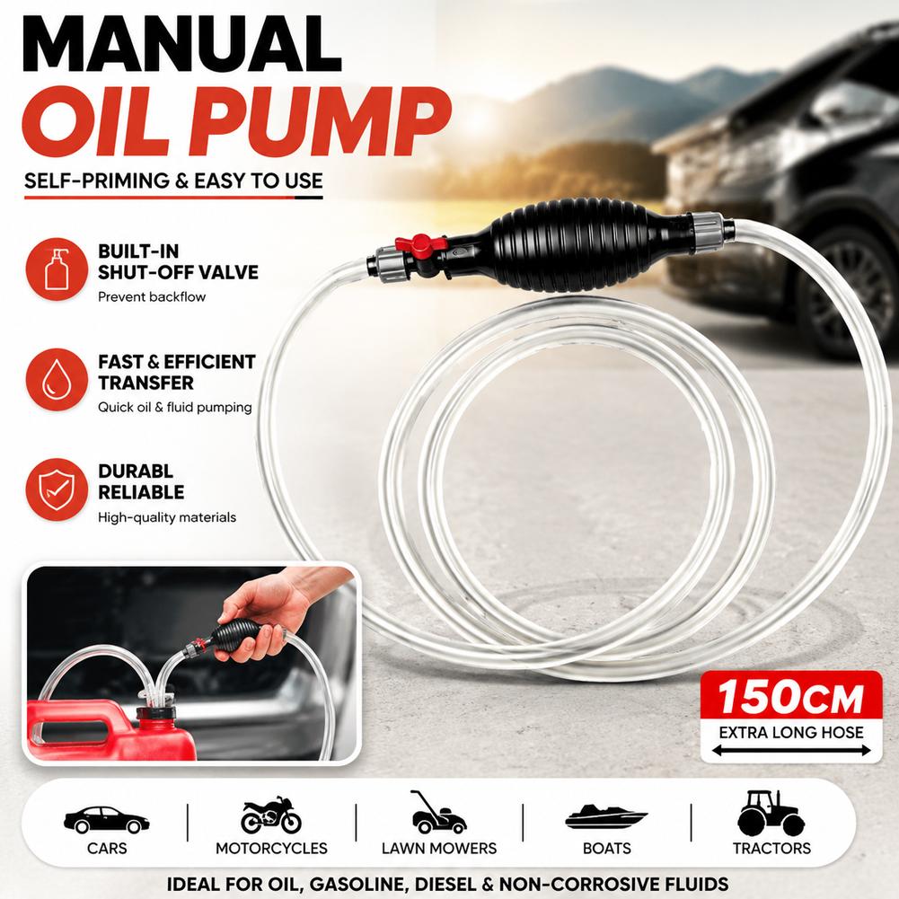 Diesel Water Pump - Dahili Valfli Yağ Çekme Su Pompası