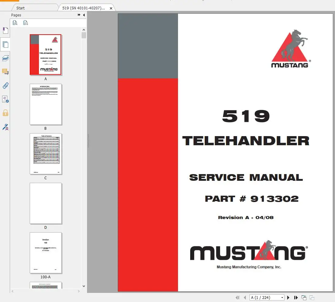 AutoDVD Mustang Machinery Ağır - Heavy Equipment In incelemesi ve fiyatı