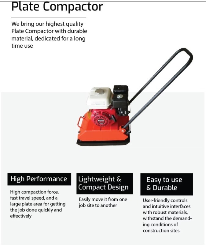 SICAK SATIŞ Yüksek Kaliteli Ti - Plate Compactor Vibrator incelemesi ve fiyatı