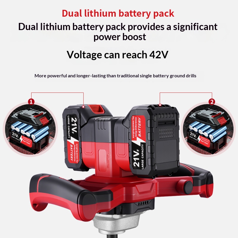 21v Lityum Pil Elektrikli Zemi - Post Hole Digger incelemesi ve fiyatı