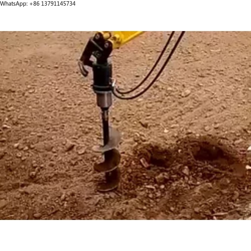 Kompakt yükleyici kepçe hidrol - Post Hole Digger incelemesi ve fiyatı