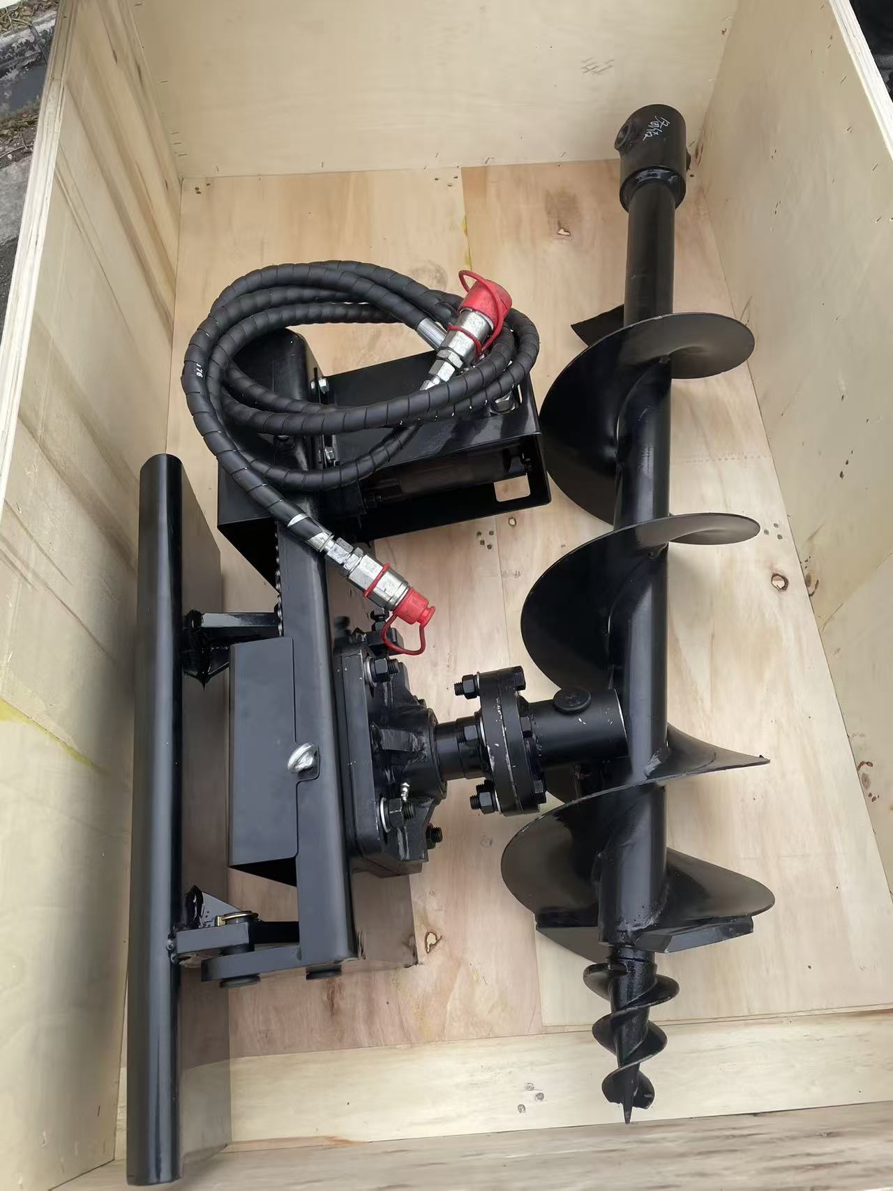Skid Steer Yükleyici için Hidr - Post Hole Digger incelemesi ve fiyatı